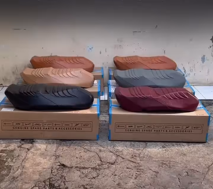 Pattern Series Custom Vespa Seat